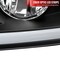 Spec-D Tuning PROJECTOR HEADLIGHTS WITH LED BAR MATTE BLACK HOUSING CLEAR LENS, 2PK 2LHP-F15004JM-G3-GO - alternate 6